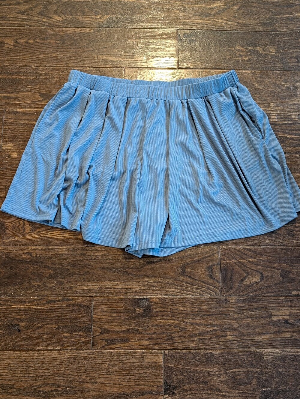 NWT Cider Loose And Flowy Shorts Light Slate Blue